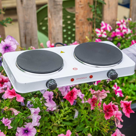 Электрическая плитка 2 конфорки диск ENERGY EN-903 1000Вт + 1500Вт  х5