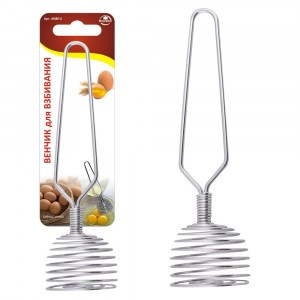 Венчик д/взбивания, 17см (кратность 6шт!!!), сталь/хром проволока AN80-6 Мультидом