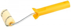 Мини-валик STAYER "MASTER" DUALON ПОЛИАКРИЛ малярный в сборе, ворс 7мм, бюгель 6мм, 15х70мм