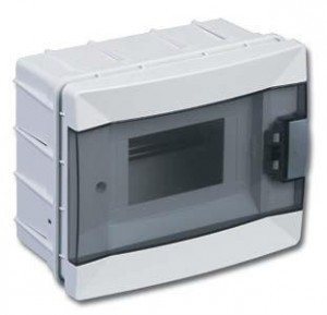 Makel бокс (корпус) пластик ЩРВ-П- 6 мод. встраиваемый 63006