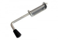 Засов Домарт пружинный110) 250мм мод.2 черный d-13мм10)