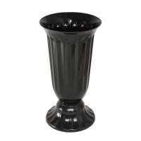 Ваза &quot;Цветочная&quot; №1 (2,5л) черная 03001 Милих(20)