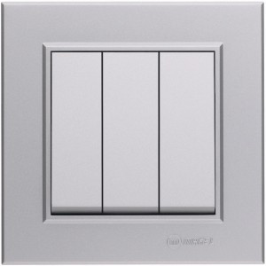 Makel Karea выкл. СУ 3 кл. серебро 56065091