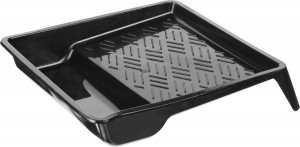 Ванночка малярная ЗУБР "СТАНДАРТ" пластмассовая, для валиков до 210 мм, 290х270мм, 0,25 л