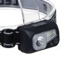 ЕРМАК Фонарь налобный, сенсорный, XPE LED + 3 SMD, 6 режимов, 500мАч, зарядка Type C, 57х29х38 мм