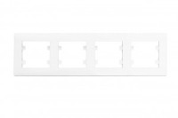 MAKEL Karea Rizz рамка СУ 4 мест. БЕЛЫЙ 88001704