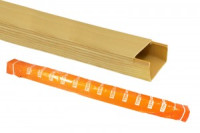 TDM Кабель-канал 100х60 желтая сосна 3D (12м) (12!) SQ0402-0610