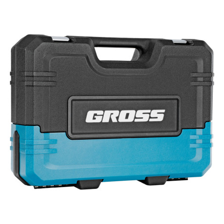 Набор инструментов, 1/4", 1/2", CrV, 120 зубьев, 76 предметов Gross