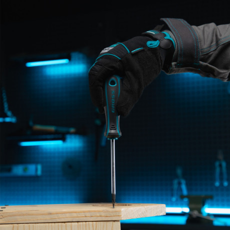 Набор инструментов, 1/4", 1/2", CrV, 120 зубьев, 76 предметов Gross