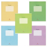 Тетрадь А5, 48 л., АЛЬТ, скоба, клетка, выборочный лак, &quot;ЛЮКС&quot; (5 видов), 7-48-721/1