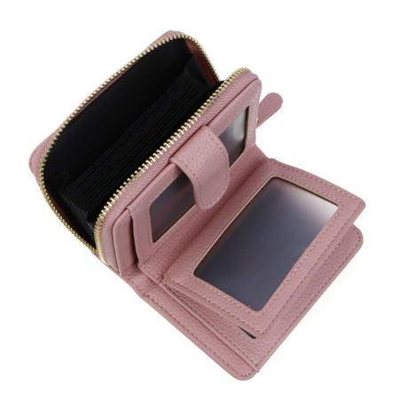 ЮL Норвина Кошелек с отделениями для карт, купюр и пропусков, ПУ, 11,5x8,5x3,5см, 2 цвета, КЖ24-15