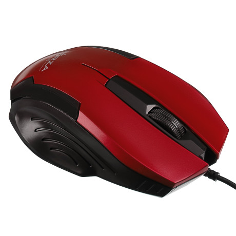 FORZA Компьютерная мышь проводная Shine 1200DPI,3D, каб. 160см, красный