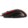FORZA Компьютерная мышь проводная Shine 1200DPI,3D, каб. 160см, красный