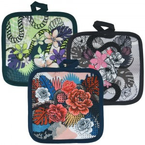 Прихватка Тайны джунглей, 17*17см (кратность 8!!!) HN88-496 Мультидом