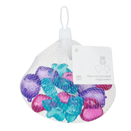 VETTA Лед многоразовый, 15шт., "Чудо-микс", в сетке