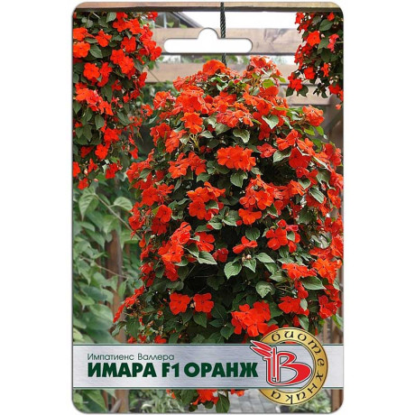 Импатиенс Валлера Имара F1 Оранж Биотехника Ц