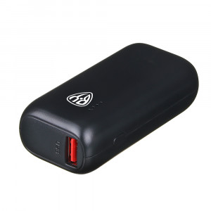 BY Аккумулятор мобильный Мини, 5000мАч, USB/Type-C, Быстрая зарядка QC3.0+PD, 5A, черный