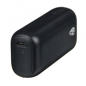 BY Аккумулятор мобильный Мини, 5000мАч, USB/Type-C, Быстрая зарядка QC3.0+PD, 5A, черный