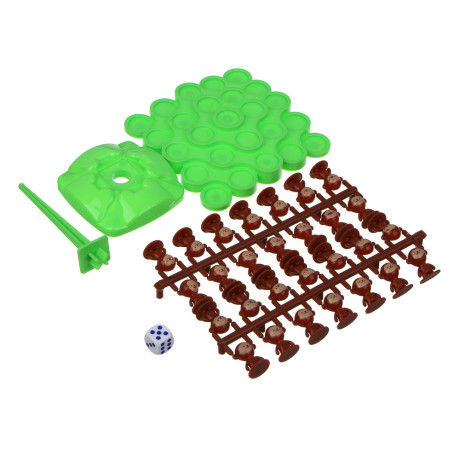 ИГРОЛЕНД Мини игра на равновесие "Веселые обезьянки", 13х22х3см, PP, 2 дизайна