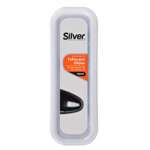 SILVER Губка для обуви узкая, чёрный, PS3001-01/2001-01