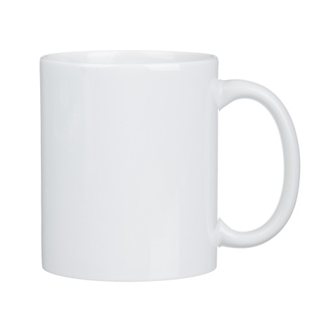 Кружка для сублимации 330мл, цвет белый, керамика