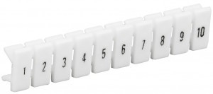 IEK Маркеры для КПИ-1,5мм2 с нумерацией №№ 1-10 YZN11M-001-K00-10