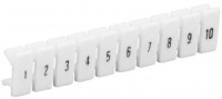 IEK Маркеры для КПИ-1,5мм2 с нумерацией №№ 1-10 YZN11M-001-K00-10