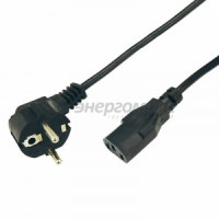 Шнур сетевой Евро вилка - розетка C13 (для ПК,ИБП) 3x0,75 3М (10!) REXANT 11-1122