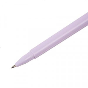 Ручка шариковая синяя, со светящейся фигуркой в форме мишки, 4 цв.корп., 18см, пластик