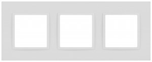 ЭРА Elegance рамка Classic СУ 3 мест. белый матовый 14-5013-01М 65826