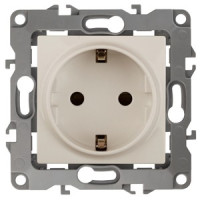 ЭРА 12 мех. роз. СУ 1 мест. 16А без м.лапок, земля, сл. кость, автоклеммы 12-2001-02 0615