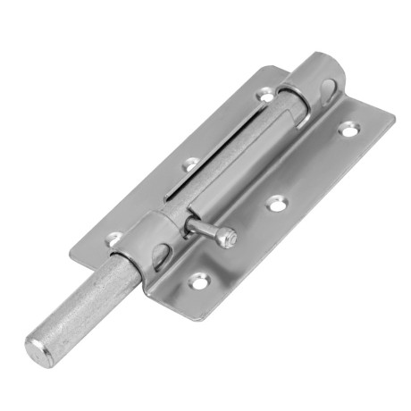 Задвижка дверная ЗД-09, цинк, (Металлист)