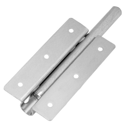 Задвижка дверная ЗД-09, цинк, (Металлист)