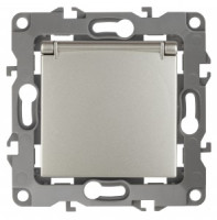 ЭРА 12 мех. роз. СУ 1 мест. 16А земля, шторки, крышка, перлам, автоклеммы 12-2103-15 4061