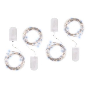 ФАЗА Гирлянды DC-G05-20WS4, комплект 4 шт., бел., 20 LED, 2xCR2032 .5048072