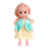 ИГРОЛЕНД Кукла с цветными волосами, 15 см, PP, PVC, полиэстер, 6,5х5х17,3 см, 3 дизайна