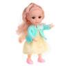 ИГРОЛЕНД Кукла с цветными волосами, 15 см, PP, PVC, полиэстер, 6,5х5х17,3 см, 3 дизайна