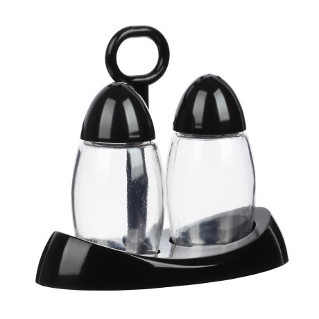 Набор на подставке для соли и перца, пластик