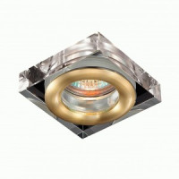 NOVOTECH 369882 NT14 390 матовое зол. встр. св-к IP54 GU5.3 50W 12V AQUA D80