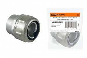 TDM РКв-15 резьб. крепёжн. элемент dметаллорук.=15мм (внутрен. резьба) IP54 (10!) SQ0409-0202