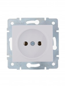 Lezard KARINA мех. роз. СУ 1 мест. 16А  ПБТ бел. (корп. ABS) 707-0288-121B