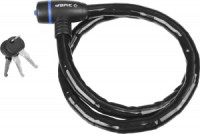 Замок ЗУБР &quot;ПРОФЕССИОНАЛ&quot;, тросовый, усиленный, 3 ключа в комплекте, длина троса 1000мм, d 18мм