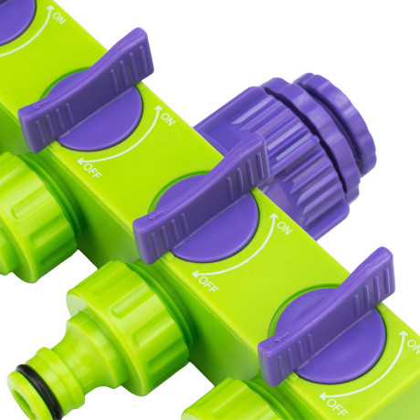 Разветвитель четырехканальный 1/2-3/4, регулируемый Palisad