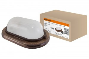 TDM Светильник НПБ1201 венге овал 100Вт IP54 (4!) SQ0303-0429