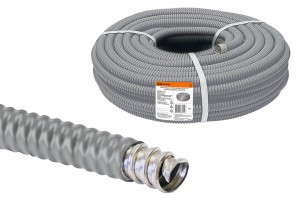 TDM металлорукав в ПВХ-изоляции РЗ-Ц-П 32 серый без протяжки (бухта 20м, цена за 1м) SQ0407-0432