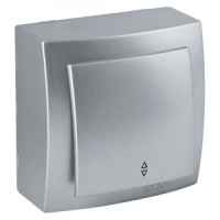 Nilson THEMIS выкл. проходн. ОУ 1 кл. серебро 26131007