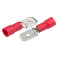 General Разъем плоский РпИп 1,25-5-0,8 Красный &quot;папа&quot; (уп.50шт, цена за уп.) GRIP-1,25-4,75 476223