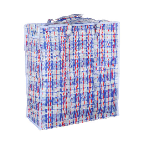 Сумка хозяйственная тм VETTA Клетка, 45x50x20см, 45 литров, до 10кг, полипропилен, 2 цвета