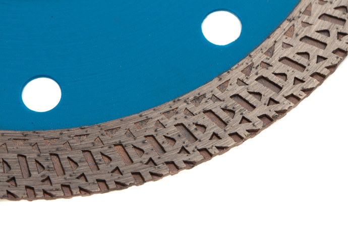 Диск алмазный, сплошной 230 х 22.2 мм, тонкий, сухая/мокрая резка Барс