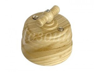 МЕЗОНИНЪ РЕТРО УСАДЬБА выкл. ОУ проходн. поворотный (1 кл.) СОСНА ABS-пластик IP20 GE30404-11